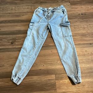 S.O.N.G Jean Joggers Size 1/25 Carpenter Style